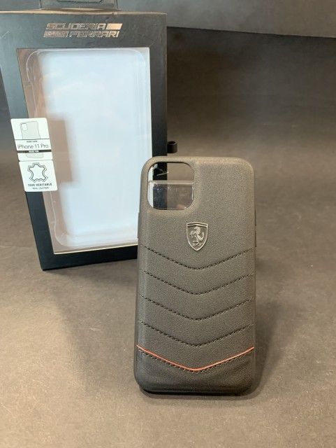 Кейс Scuderia Ferrari Cuir Véritable за iPhone 11 Pro