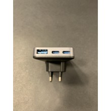 Бързо зарядно Forcell GaN 65W с Power Delivery и Quick Charge