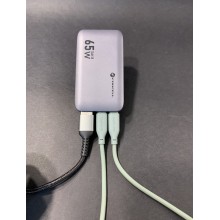 Бързо зарядно Forcell GaN 65W с Power Delivery и Quick Charge