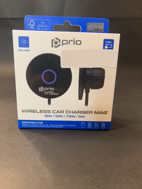 Prio Wireless Car Charger MAG 15W