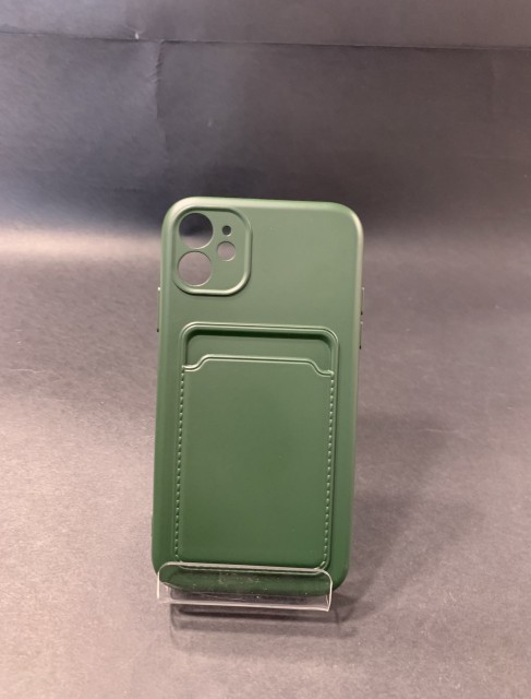 Силиконов калъф Card Case за iPhone 11